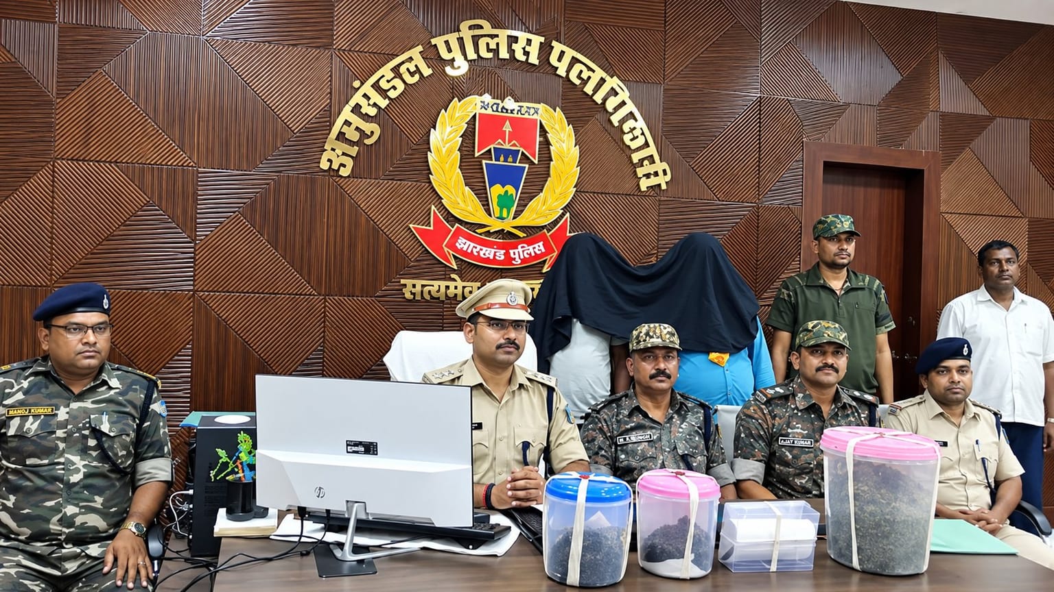 पलामू में ऑपरेशन प्रहार के तहत बड़ी कार्रवाई, 9.660 किलो अफीम के साथ दो गिरफ्तार