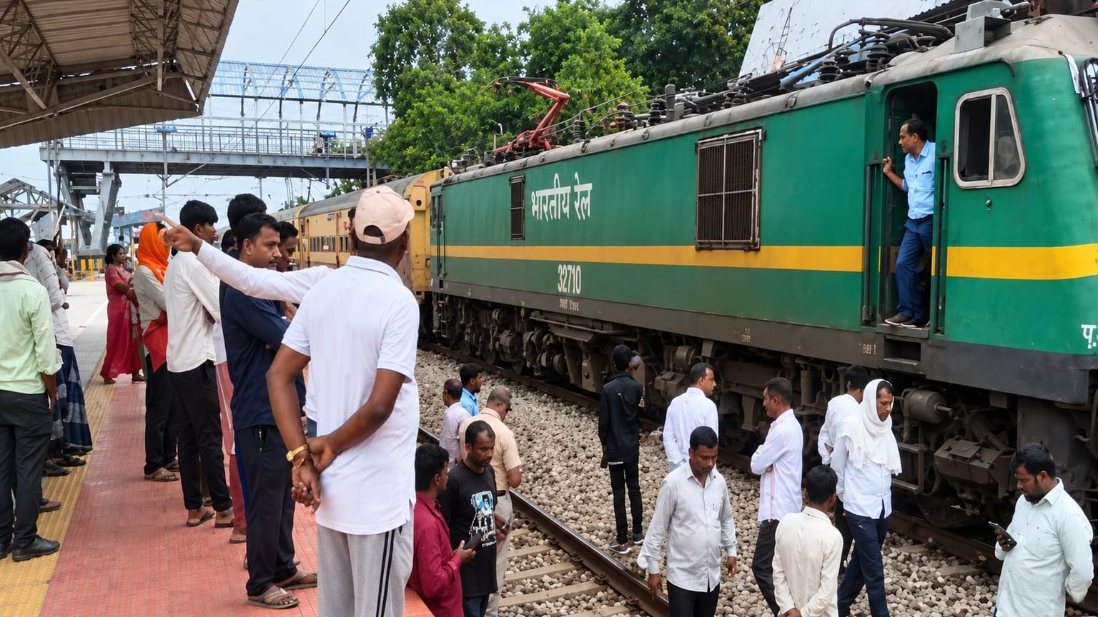 गढ़वा में दर्दनाक हादसा, पैसेंजर ट्रेन की चपेट में आने से युवक की मौत