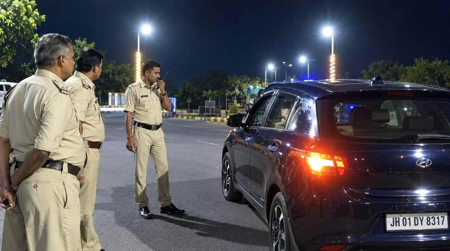 बोकारो में देर रात पुलिस का एक्शन, एंटी क्राइम चेकिंग में ड्रंक एंड ड्राइव पर हुई कार्रवाई