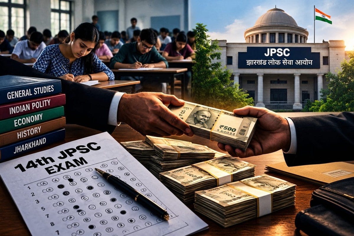 JPSC PT परीक्षा में 15.90 लाख रुपये में हुई थी डील, UPI-RTGS के जरिए ट्रांसफर की गई थी रकम
