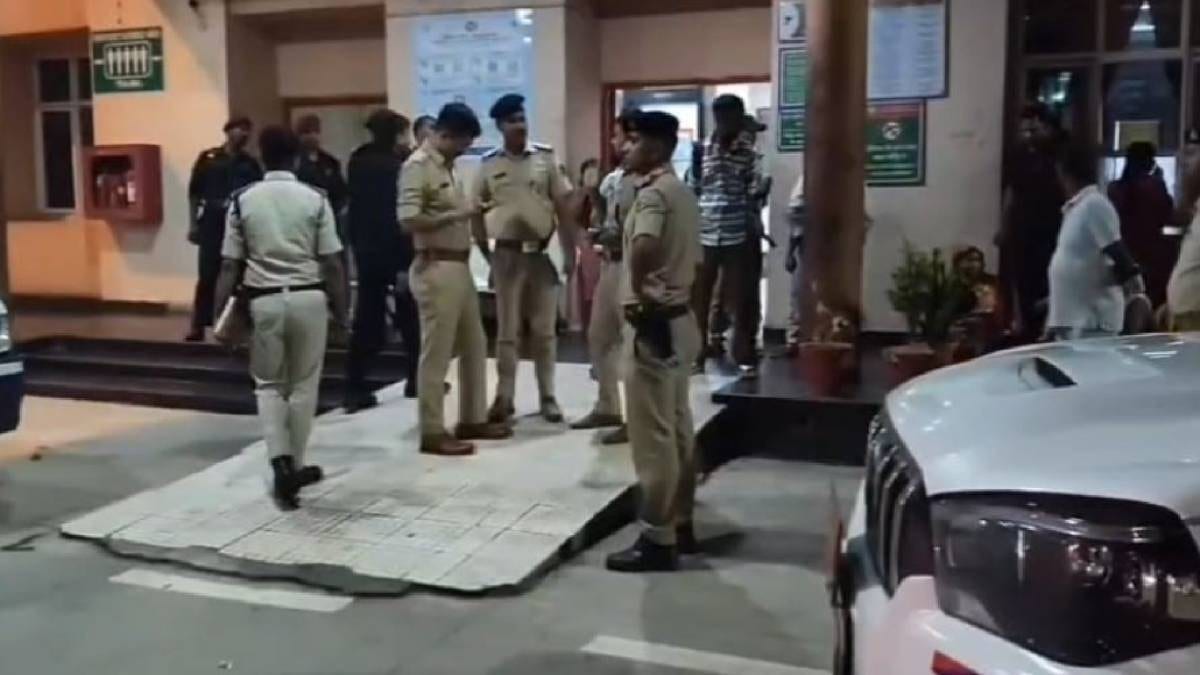 महिला सिपाही के पति को किसीने मार दी गोली..! मौके पर मिली पत्नी की सर्विस रिवाल्वर