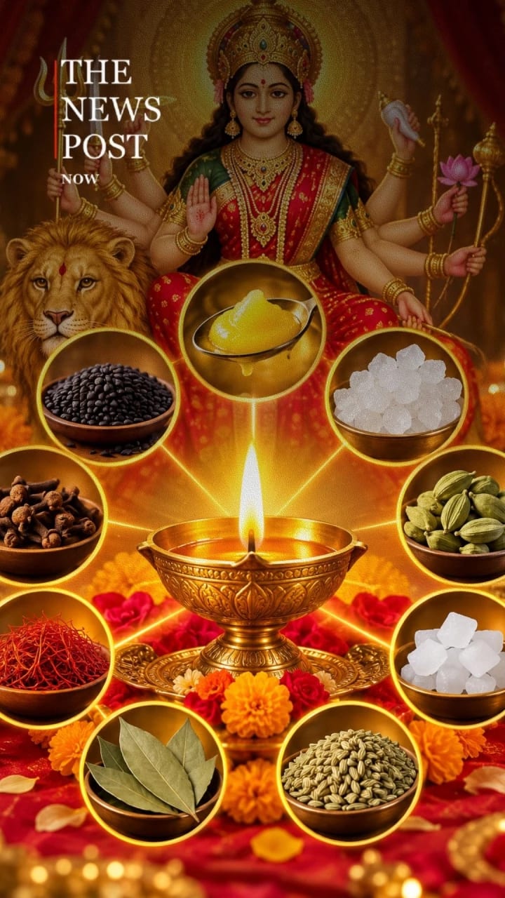 नवरात्रि के 9 दिन, दीपक में डालें ये 9 चीजें! जानें किस दिन क्या डालने की है मान्यता