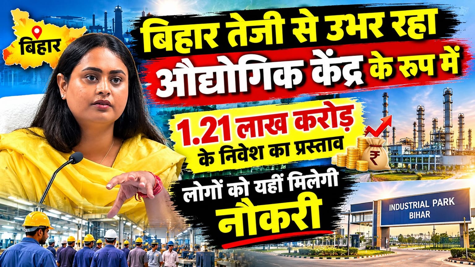 तेजी से औद्योगिक केंद्र के रूप में उभर रहा बिहार, 68 हजार रोजगार होगा सृजित, सीएम सम्राट कल करेंगे शुभारंभ