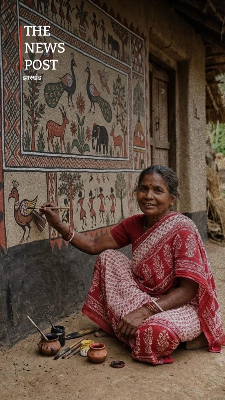 झारखंड की सोहराय चित्रकला: दीवारों पर उकेरी जाती है लोकसंस्कृति की अनूठी पहचान