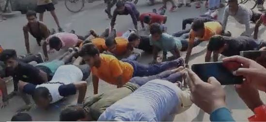 8 मई के भारत बंद को RYA का समर्थन, इंकलाबी नौजवान सभा(RYA) ने सड़कों पर लगाई दौड़