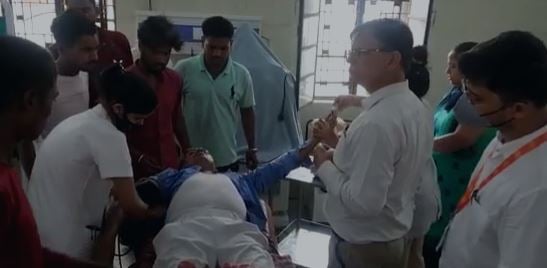 समस्तीपुर में स्कूल कैंपस में फायरिंग, शिक्षक को लगी गोली