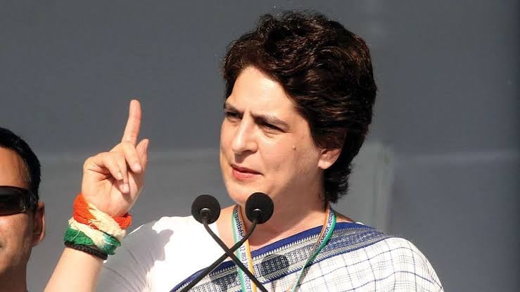 राजनीति में इंट्री के बाद अब प्रियंका गांधी को राज्यसभा भेजने की तैयारी, कर्नाटक के नेताओं ने की मुलाकात