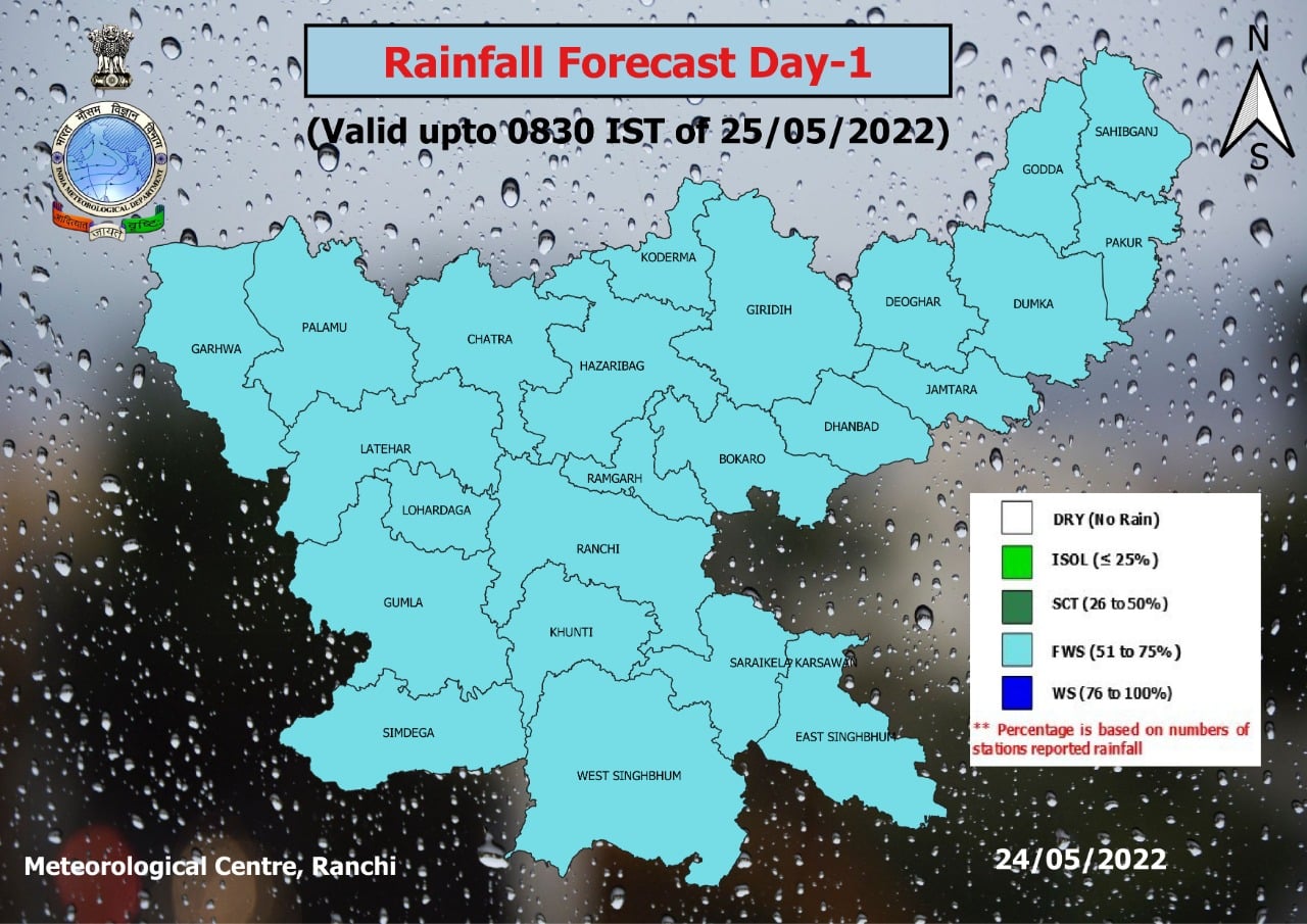 मौसम के करवट लेते ही राजधानी में तापमान में भारी गिरावट, अगले दो दिन भी बारिश की संभावना
