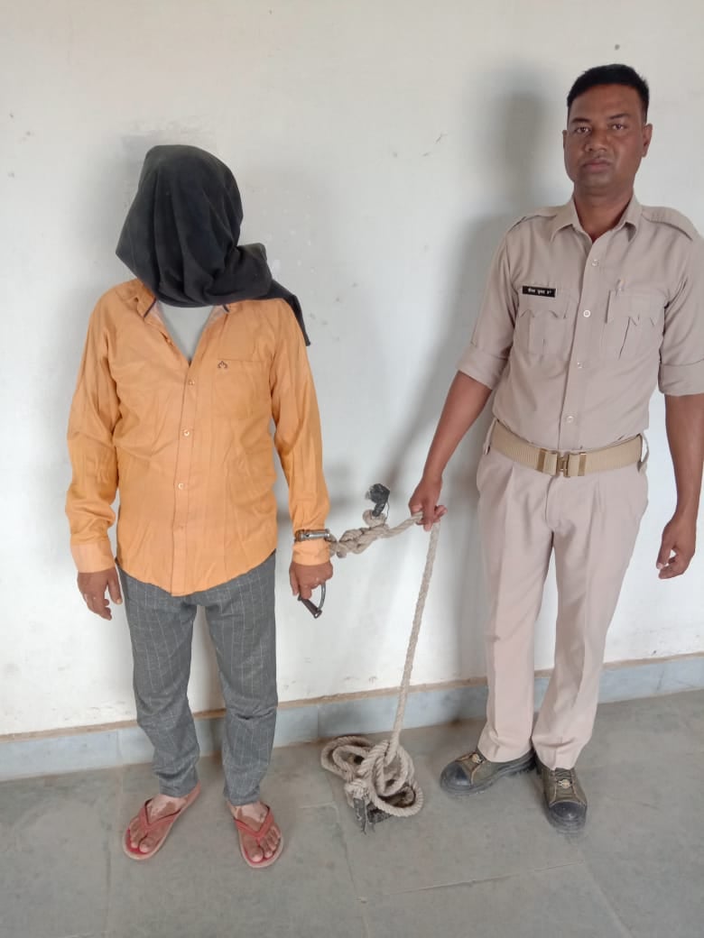 जमीन कारोबारी की हत्या के आरोपी को पुलिस ने गिरफ्तार कर भेजा जेल