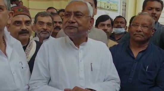 राज्‍यसभा चुनाव: भाजपा के दो एवं जदयू के एक प्रत्‍याशी ने किया नामांकन, नीतीश समेत एनडीए के कई नेता रहे मौजूद