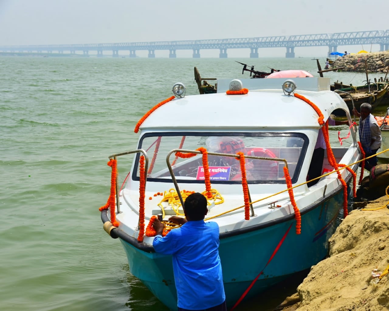 शराब तस्करों को पकड़ने के लिए पटना में शुरू हुआ स्पीड मोटर बोट, इन तकनीकों से है लैस