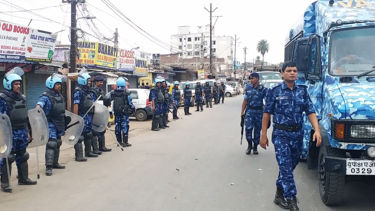 रांची में बवाल : पुलिस ने अबतक 29 लोगों को हिरासत में लिया,पूछताछ जारी