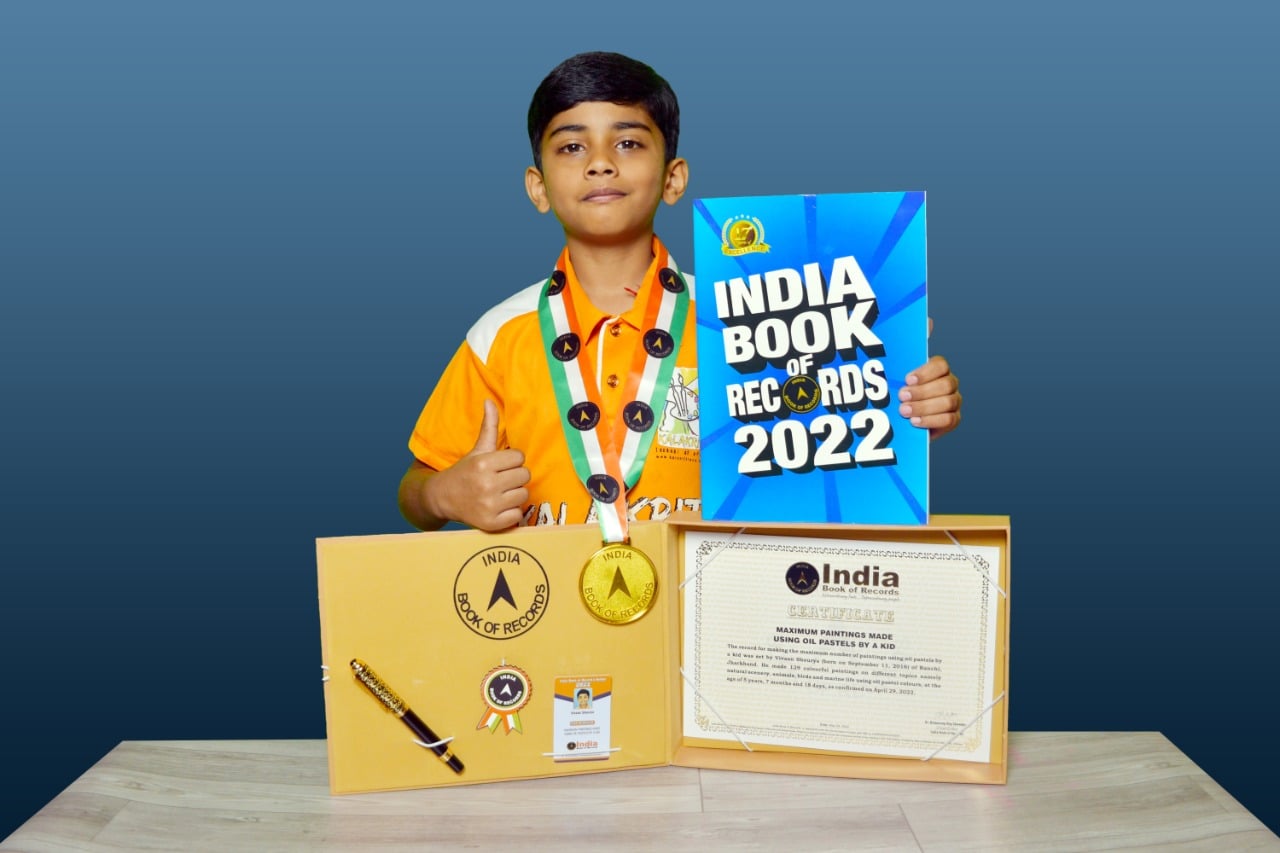 महज़ छह साल की उम्र में इंडिया बुक ऑफ़ रिकार्ड्स में कराया अपना नाम दर्ज, जानिये रांची के इस होनहार के बारे में