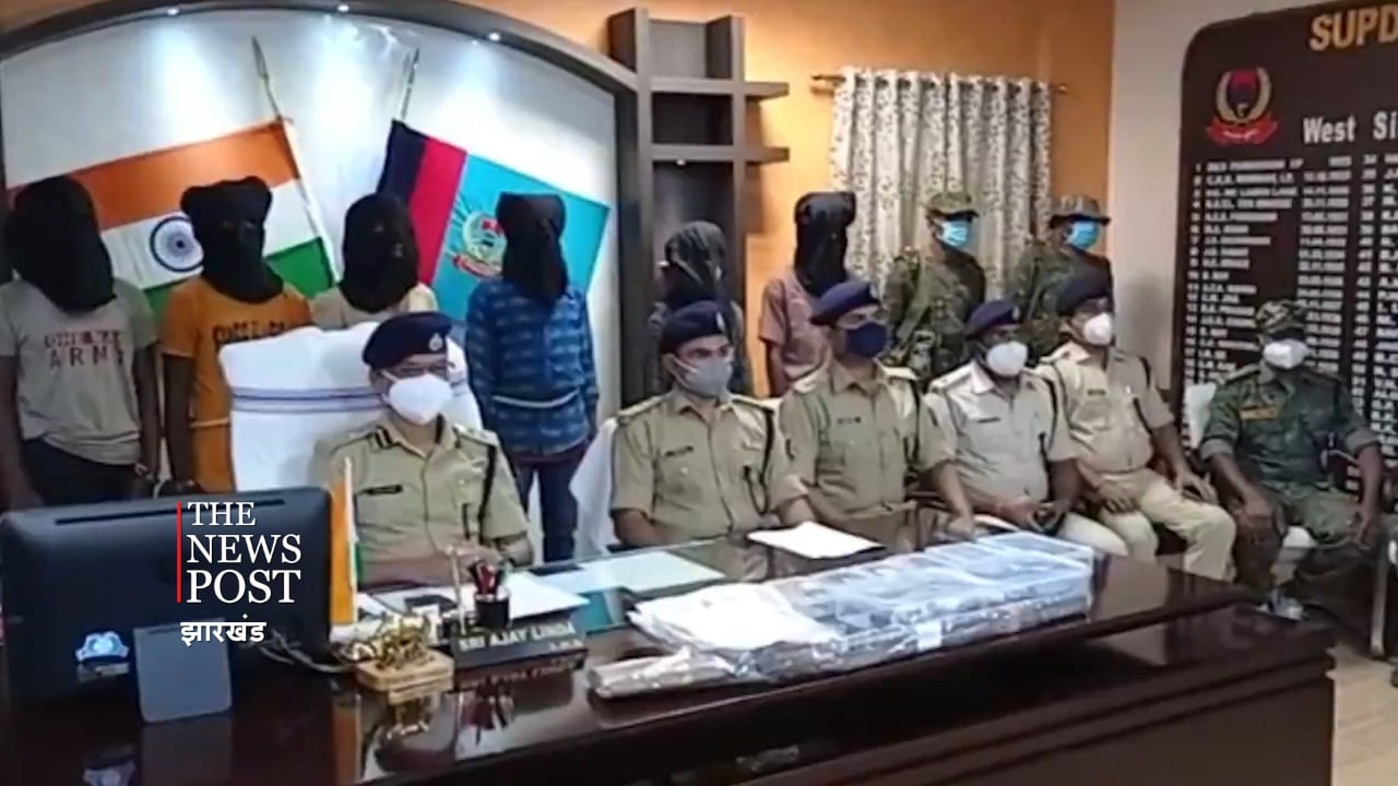 PLFI एरिया कमांडर मोदी अपने 5 सहयोगियों  के साथ गिरफ्तार, 31 नक्सली कांडों का है आरोपी