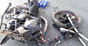 गुमला: बाईक और पिकअप में जोरदार टक्कर, एक पुलिस जवान की मौत