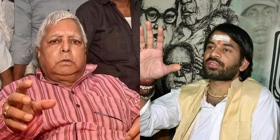 तेजप्रताप ने लालू के हनुमान पर साधा निशाना, कहा - भोला-भाला बन कर सेवा का दिखावा कर रहा