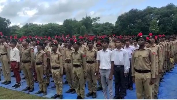 जमशेदपुर में जुटे एनसीसी के कैडेट, दस दिनों तक प्रशिक्षण लेंगे 700 जवान
