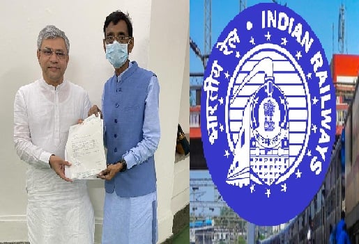 रेल मंत्री से मिले संजय सेठ- रांची से लखनऊ, बनारस, जयपुर और ऋषिकेश के लिए ट्रेन चलाने की रखी मांग
