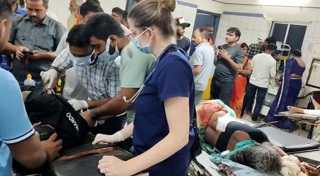 जमीन विवाद में चाचा ने भतीजे पर चलाई गो'ली, दो घा'यल