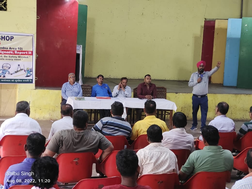 'नियर मिस ' कार्यशाला में दुर्घटनाओं से बचने के लिए लोगों को किया गया जागरूक