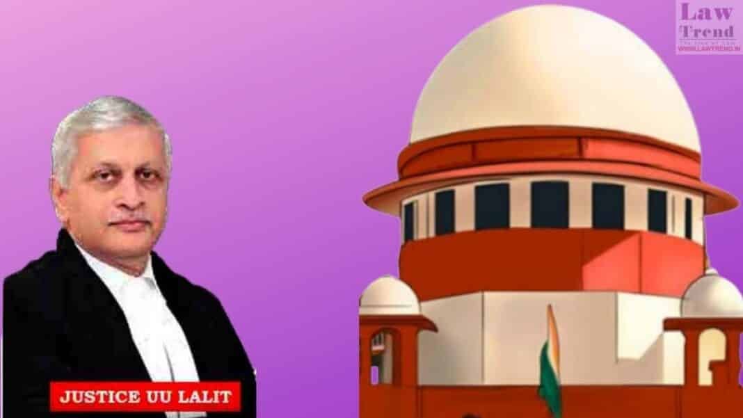 SC के नये मुख्य न्यायाधीश होंगे जस्टिस यू यू ललित, जानिए कब तक होगा कार्यकाल