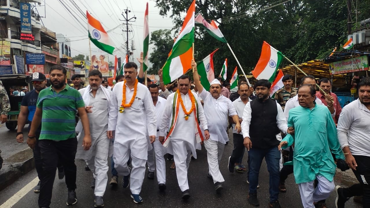 गौरव यात्रा : कांग्रेस प्रदेश प्रभारी अविनाश पांडे का आरोप-  फासीवादी तरीके से देश में शासन करना चाहते हैं मोदी