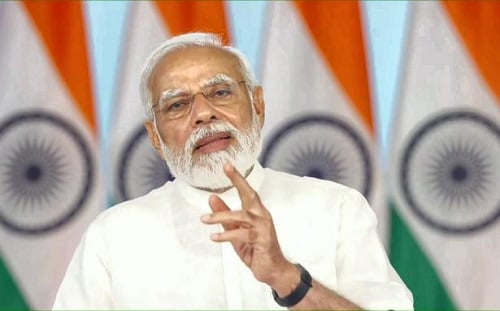 3 साल के अंदर 7 करोड़ ग्रामीण परिवारों को पाइप से पानी की सुविधा से जोड़ा गया : PM मोदी