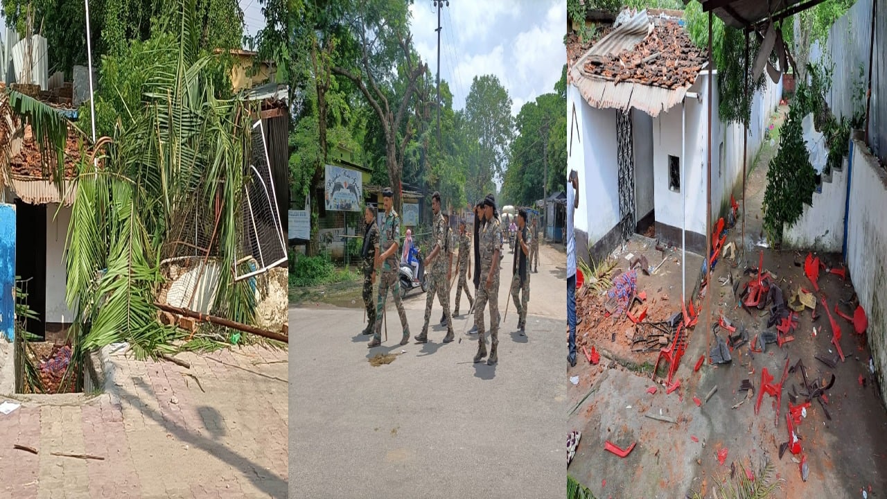 BREAKING :  सिंदरी में भारी  बवाल ,भौरा थानेदार को लगा फरसा ,फायरिंग की भी सूचना