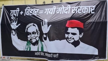 “यूपी+बिहार = गयी मोदी सरकार”, यह पोस्टर कर रहा है ट्रेंड, आखिर क्या है इसके पीछे का सच