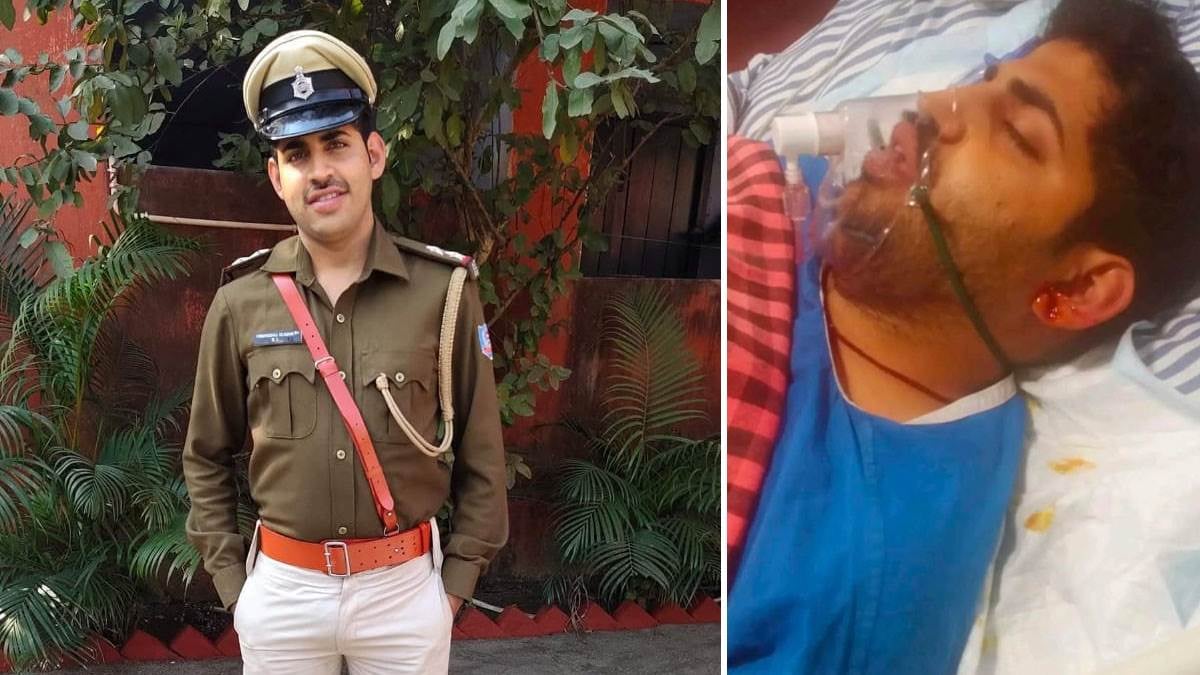 घायल दारोगा हिमांशु की स्थिति गंभीर,एयर एंबुलेंस से भेजा गया दिल्ली एम्स