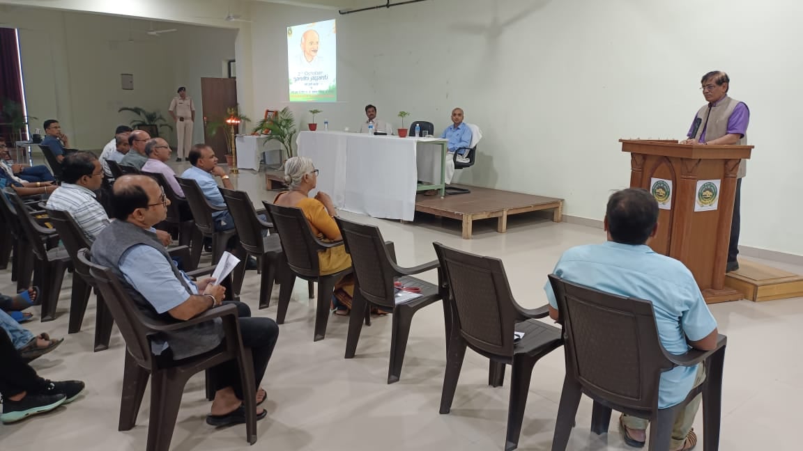 गांधी जयंती के उपलक्ष्य में CUJ में आयोजित हुआ दो दिवसीय कार्यक्रम, गांधी के विचारों और सिद्धांतों का बताया गया महत्व
