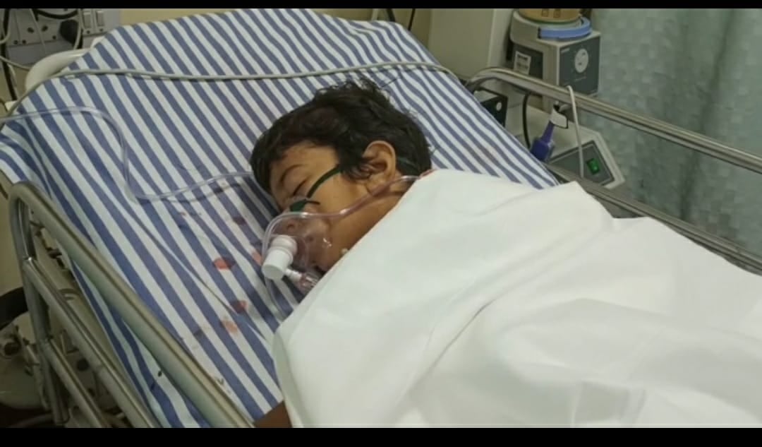 तोपचांची में स्कूल छात्रावास की छतब से गिरी बच्ची, हालत गंभीर