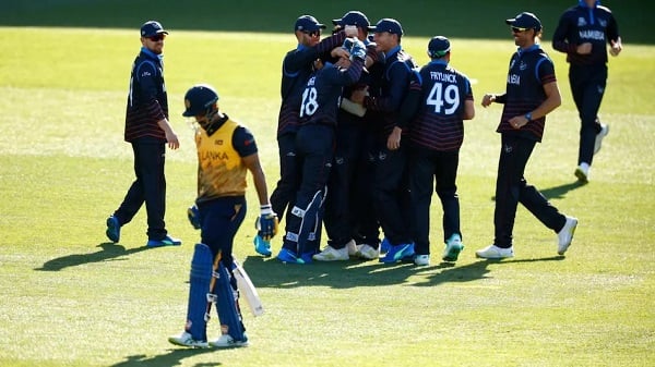 टी-20 वर्ल्ड कप के पहले मैच में बड़ा उलटफेर, नामीबिया ने श्रीलंका को दी मात