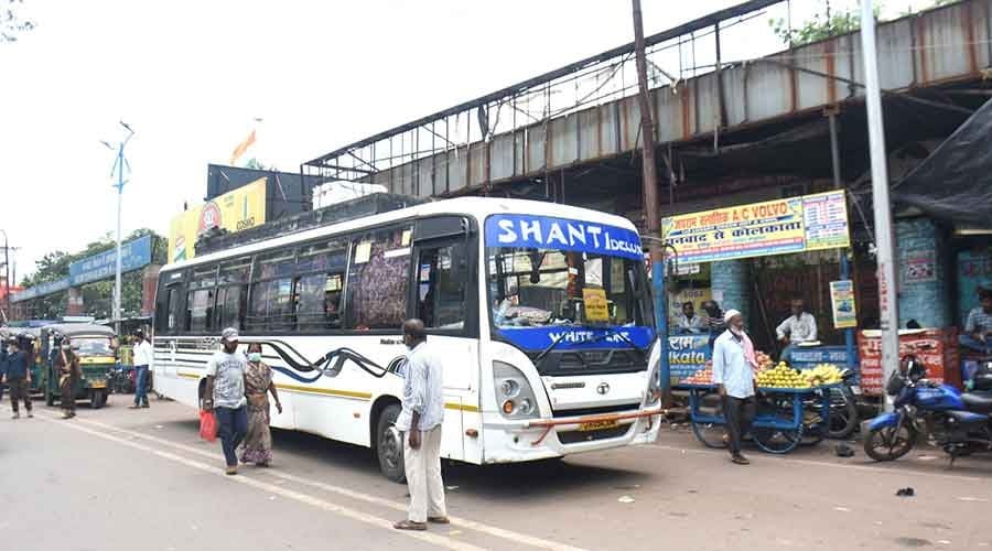 DHANBAD-इंटर स्टेट बस टर्मिनल के लिए जमीं मिली नहीं और निकल गया टेंडर
