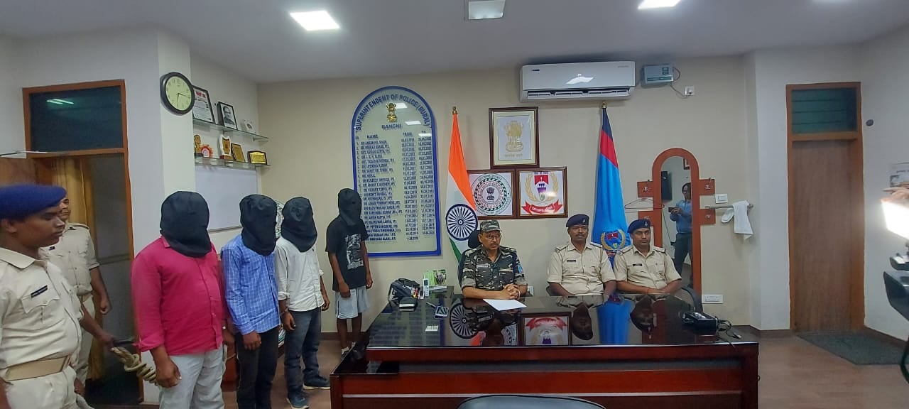 पुलिस ने सामूहिक दुष्कर्म के चार आरोपियों को भेजा जेल