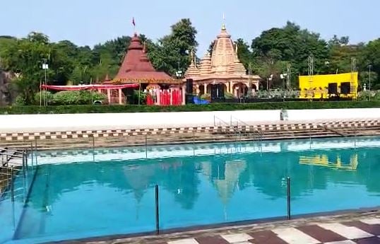 जमशेदपुर : सिदगोड़ा का सूर्य मंदिर छठ घठ सज कर तैयार, घाट पर व्रतियों की सुविधाओं का किया गया पुख्ता इंतजाम