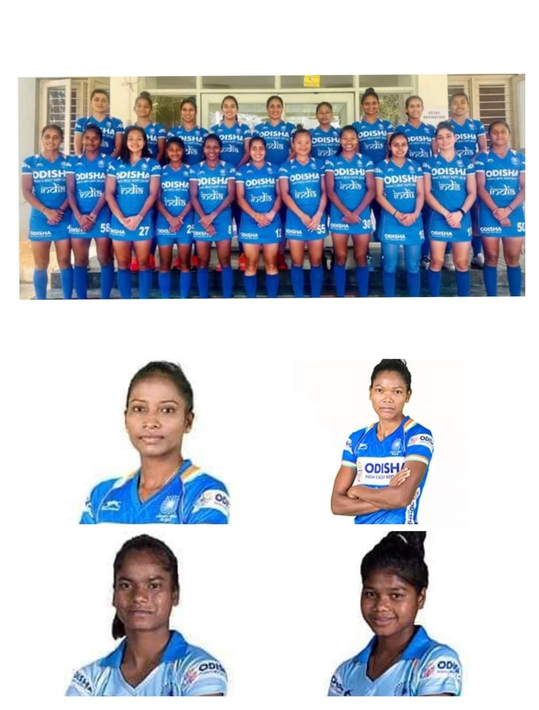 GOOD NEWS : भारतीय महिला हॉकी टीम में सिमडेगा के तीन सहित राज्य के चार खिलाड़ी चयनित