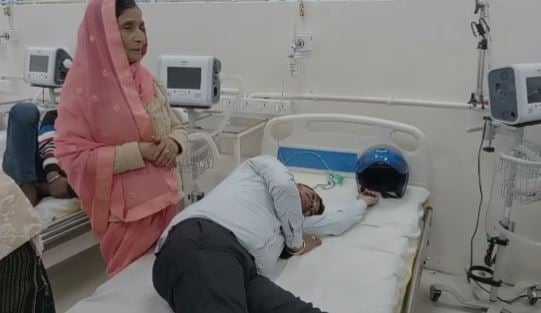 नालंदा : ट्रक और मारुति में भिड़ंत, एक ही परिवार के 6 लोग जख्मी