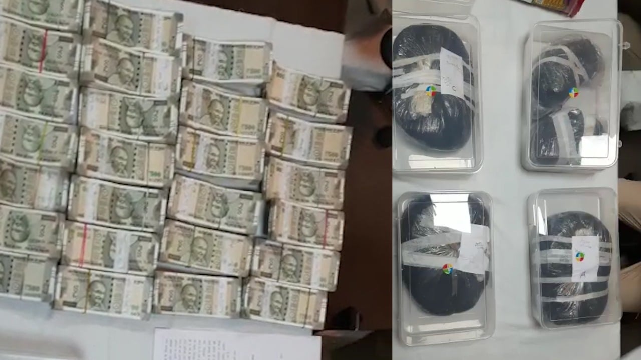 हजारीबाग पुलिस की बड़ी कार्रवाई, एक करोड़ से अधिक का अफीम जब्त, 13 लाख रुपए कैश बरामद