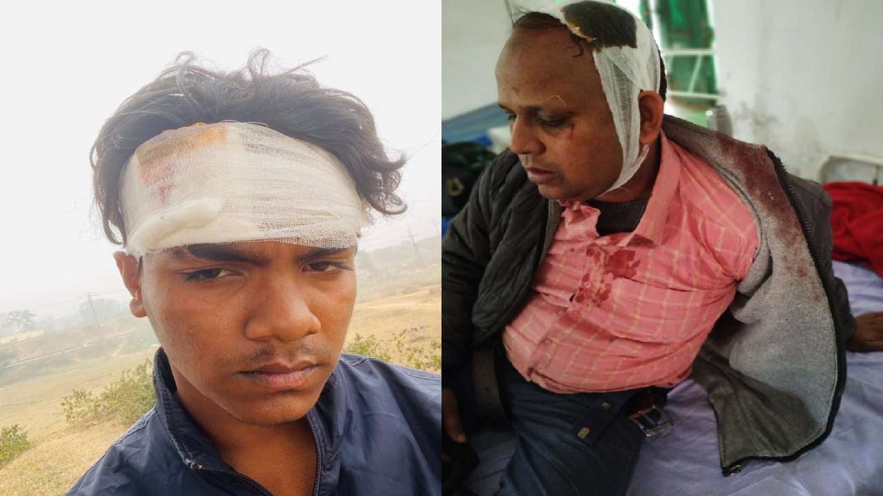 रामगढ़ : दो पक्षों में जमकर मारपीट, भांजे गए तलवार और घरों में हुआ पथराव, दो घायल