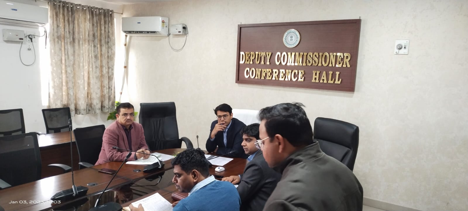 मैट्रिक और इंटरमीडिएट परीक्षा 2023 के लिए परीक्षा केंद्र निर्धारण के संबंध में बैठक की गई