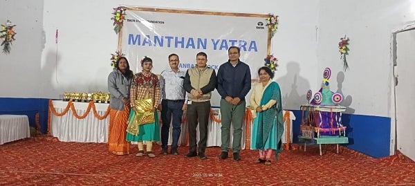 धनबाद : टाटा स्टील फाउंडेशन ने की मंथन यात्रा कार्यक्रम, जानिए क्या था उद्देश्य