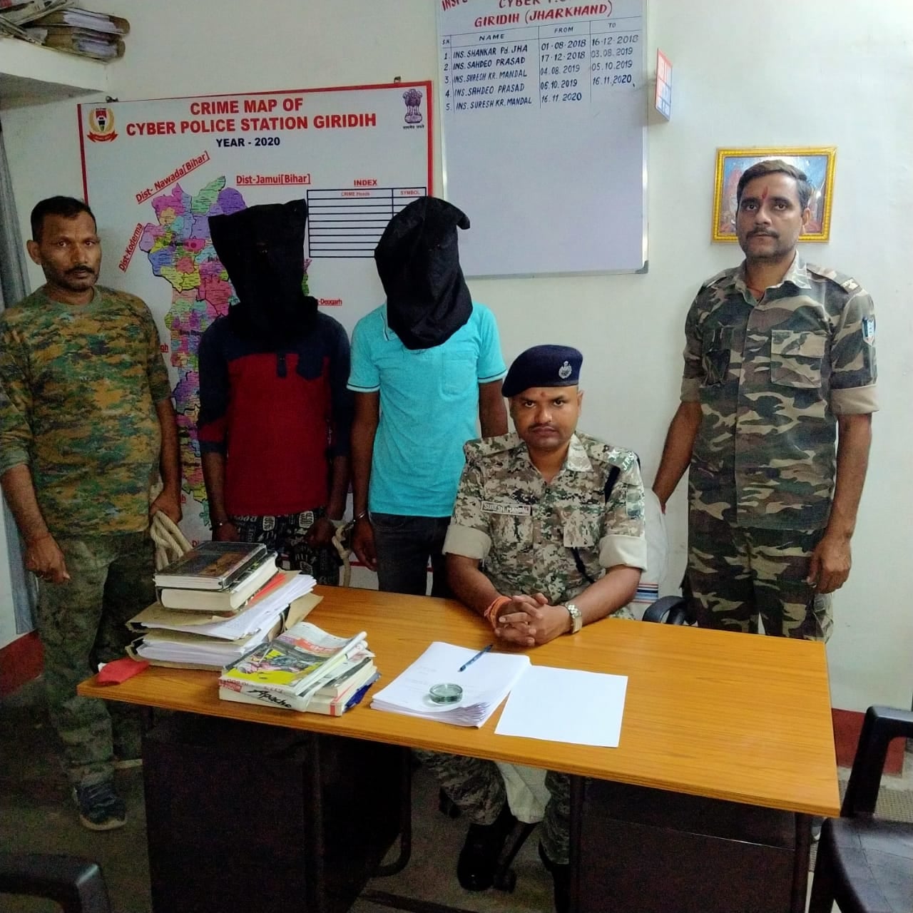 बैंक ग्राहकों को फर्जी लिंक भेजकर पार्सवर्ड वेरिफिकेशन के जरिए एकाउंट से पार करते थे रकम, फिर ऐसे धराए ये शातिर साइबर क्रिमनल