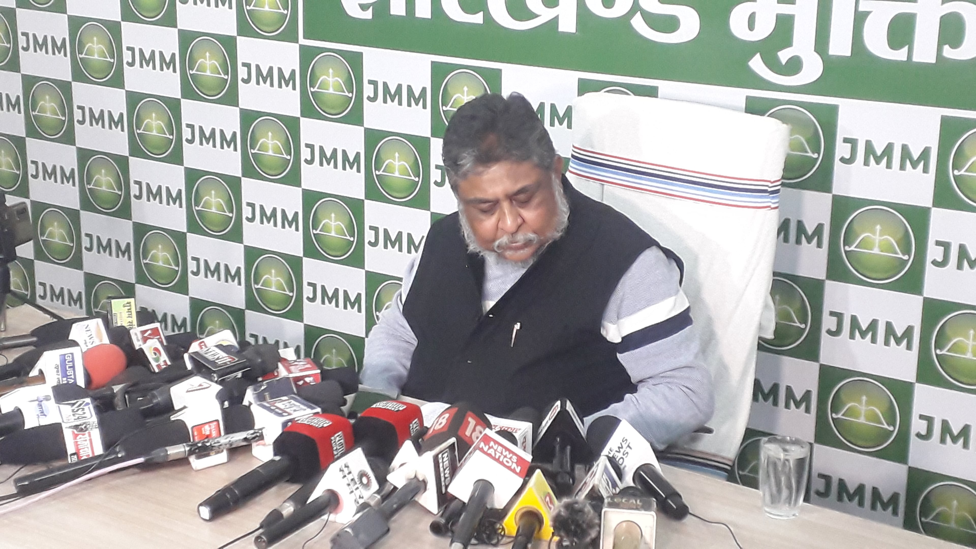 1932 ख़तियान का विधेयक वापस करने पर झामुमो ने कहा ख़ातियानी जोहर यात्रा रोकने की साजिश को करेंगे बेनकाब