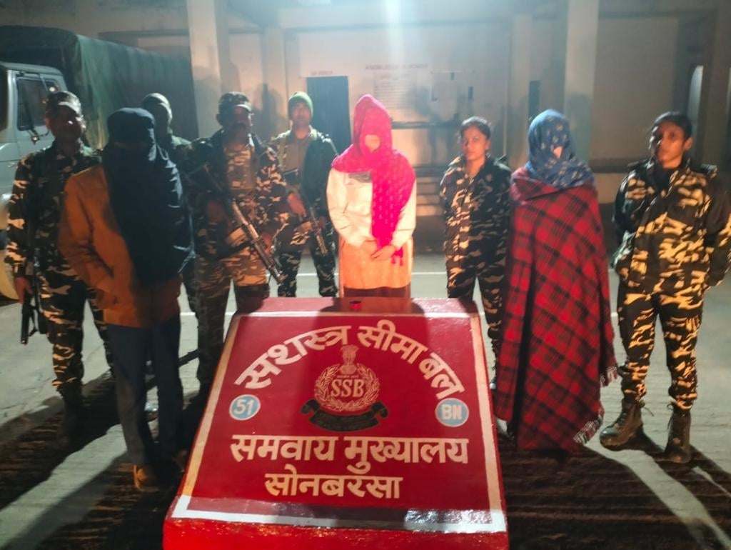 भारतीय सीमा से नेपाल में प्रवेश कर रही थी उज्बेकिस्तान की दो महिला, एसएसबी ने किया गिरफ्तार