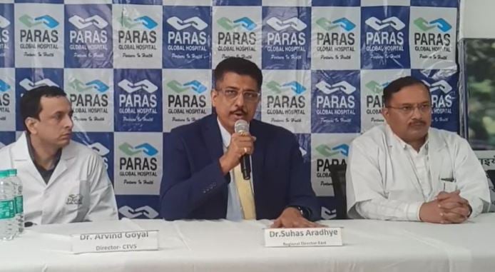 दरभंगा: पारस ग्लोबल हॉस्पिटल में लगाया गया मुफ्त जांच और परामर्श शिविर, रांची के डॉ. रमेश दास और डॉ. संजय कुमार ने लोगों को दी कई अहम जानकारी