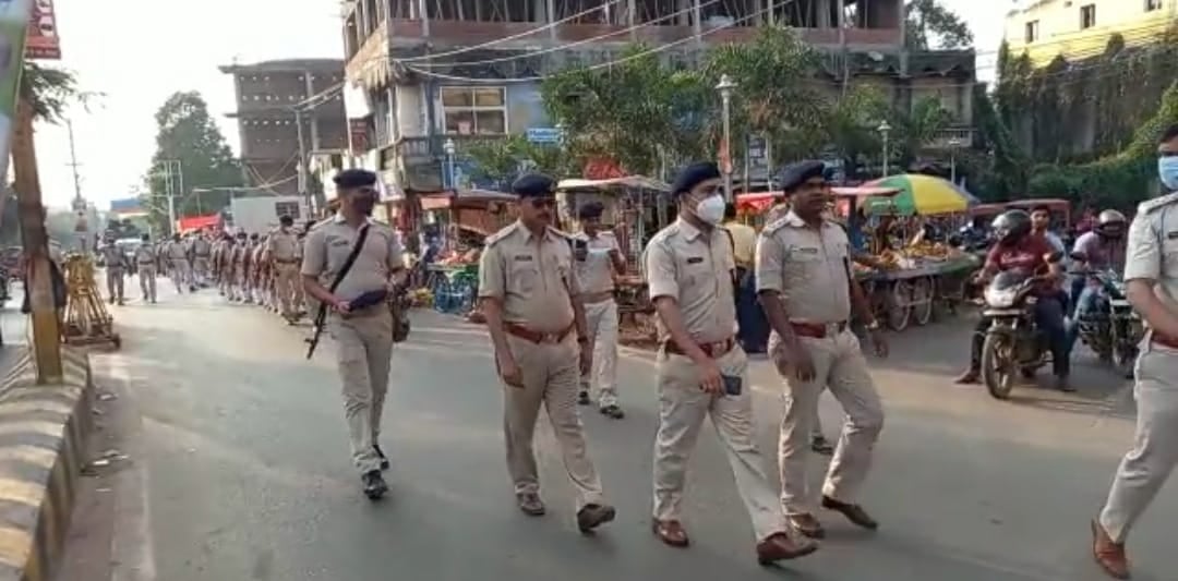 सरदार पटेल की जयंती पर निकली परेड