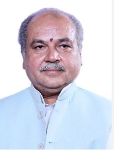 राहुल गांधी के वजह से आज कांग्रेस पूरे देश में लगभग खत्म होने के कगार पर हैं - नरेंद्र  सिंह तोमर, केंद्रीय कृषि मंत्री