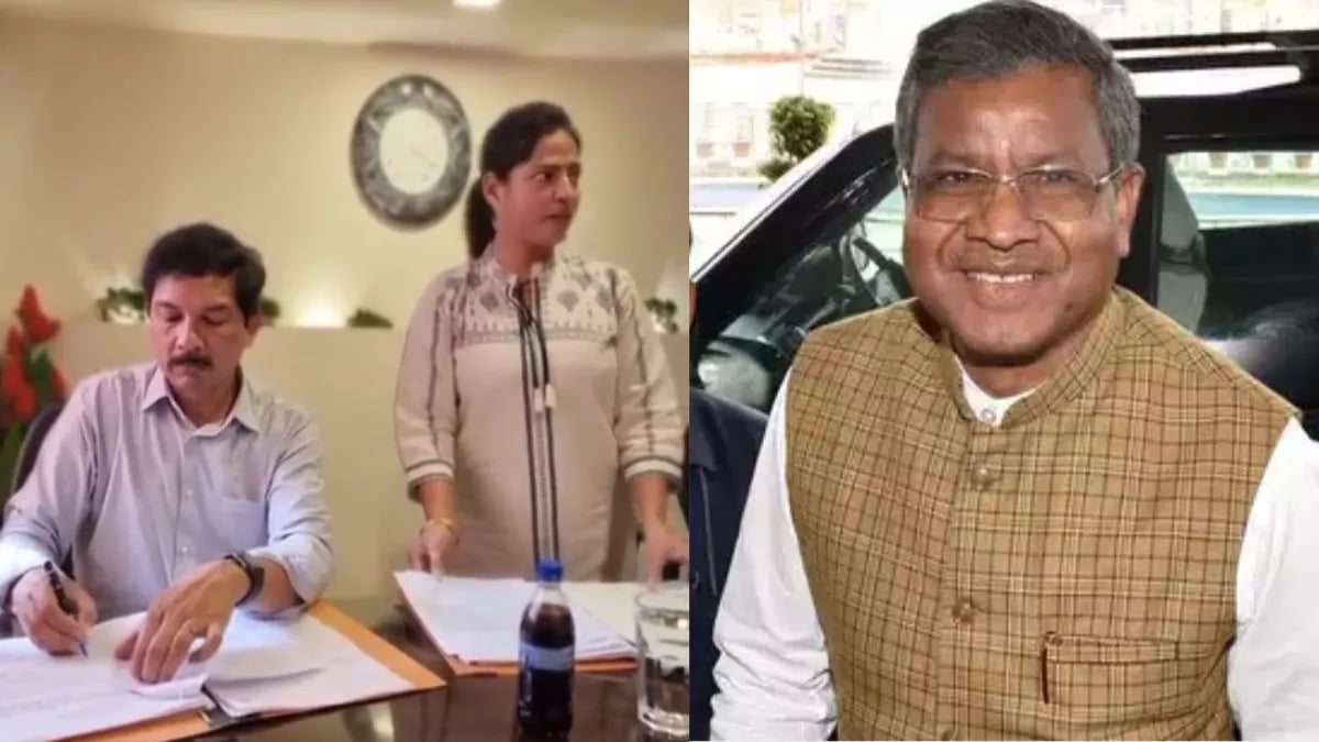 आज दूसरे दिन भी ईडी कार्यालय पहुंचे राजीव अरुण एक्का, विशाल चौधरी के साथ  रिश्ते को लेकर पूछे जा रहे हैं सवाल