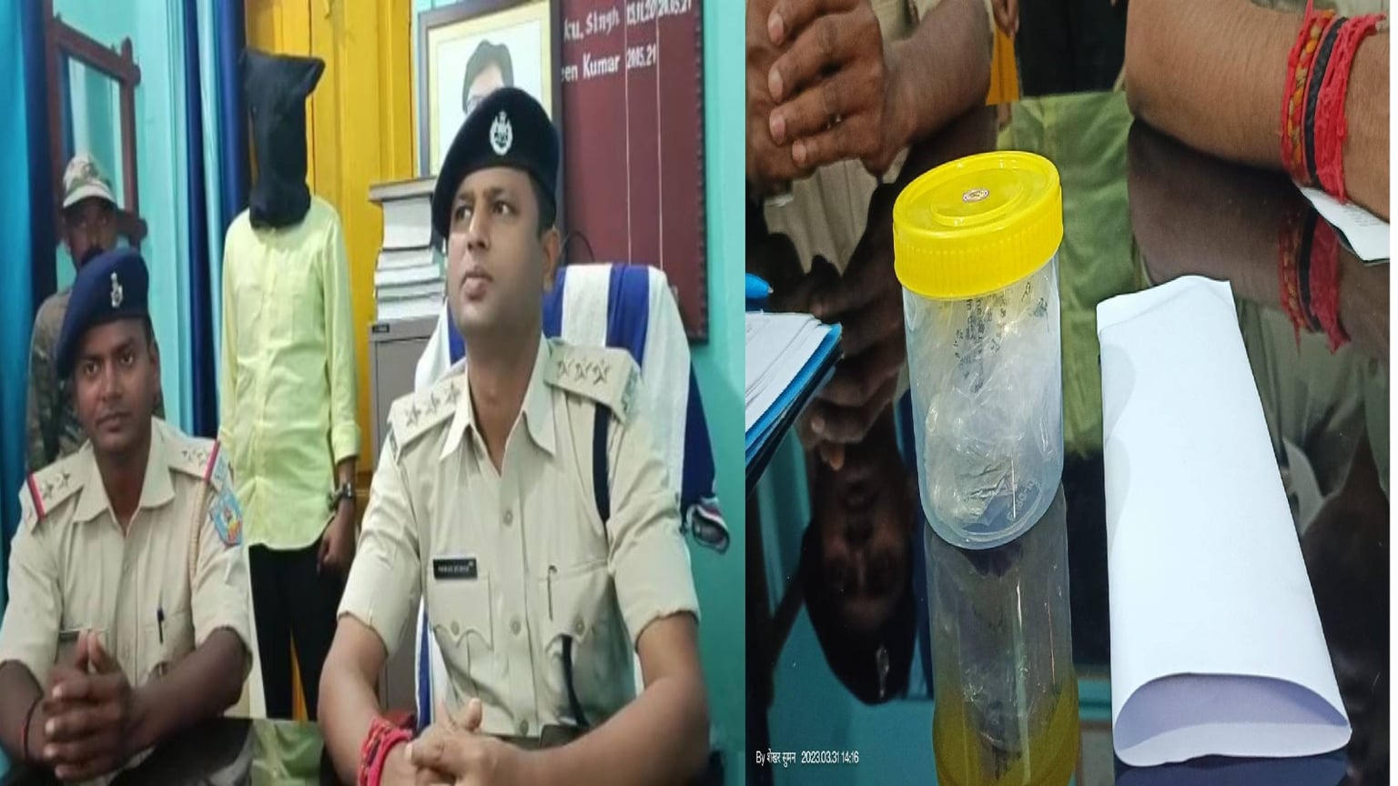 देवघर पुलिस की बड़ी कार्रवाई, 6 पुड़िया ब्राउन शुगर के साथ कारोबारी गिरफ्तार